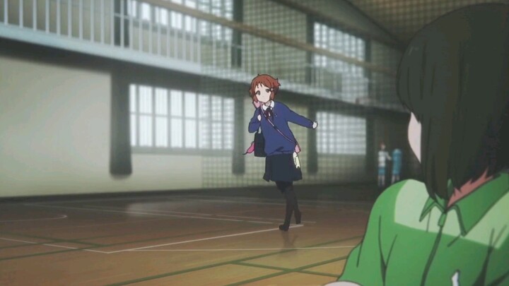 Classic scene~The girl who can slide~This is so cute~Tamako Market