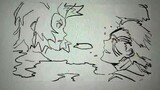 [Anime][Thanh Gươm Diệt Quỷ]Cảnh chiến đấu giữa Rengoku và Akaza