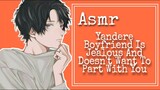 ASMR (ENG/INDO SUBS) Yandere Boyfriend Is Jealous And Doesn't Want To Part With You [Japanese Audio]