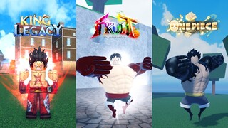 Becoming GEAR 4 LUFFY In Every One Piece Game | Roblox