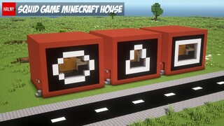 Squid game minecraft house build tutorial