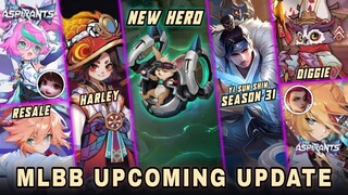MLBB NEW SEASON 31 | HARLEY & DIGGIE NEW SKIN | YI SUN SHIN SEASON 31 - Mobile Legends #whatsnext
