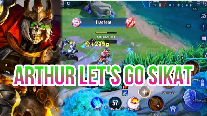 ARTHUR LET'S GO SIKAT