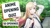Quiz Anime Openings - 50 OPs
