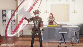 【枝波】波提欧玩银枝长枪动画