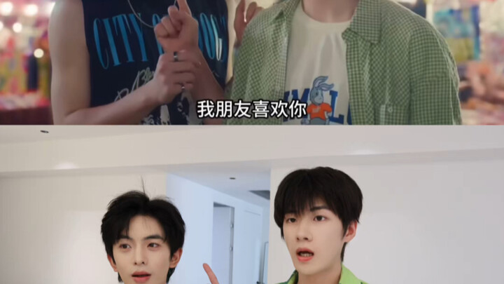 They’re acting in a Thai drama again.