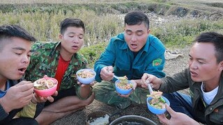 Tôm Canh Bầu AE Gật Đầu Khen Ngon |Hoa Ban Tây Bắc