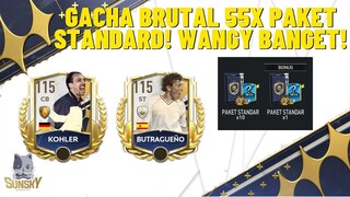 GACHA BRUTAL STANDAR PACK 55x! WANGY BANGETSSSS | FIFA Mobile Indonesia