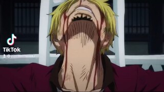 Sanji : Every man who dare to hurt a woman is a coward