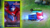 New Transformers Skin Johnson Optimus Prime - Mobile Legends: Bang Bang