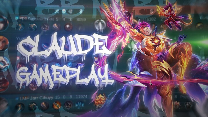 MLBB Claude Prime Perfect gameplay No death