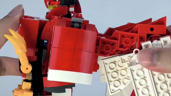 One month! Use 1,200 building blocks to recreate the Firebird Star God Garuda!
