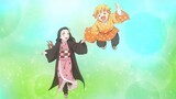 zenitsu and nezuko moments | demon slayer