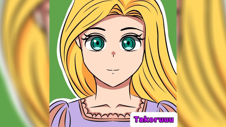 Fanart | Rapunzel Pirang
