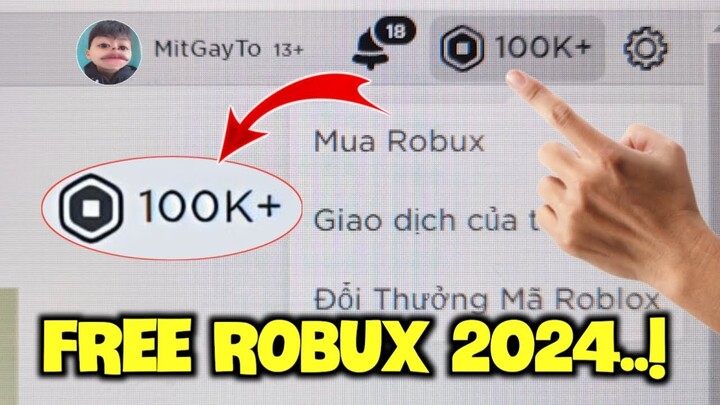 Roblox | Cách Nhận Robux Miễn Phí Mới Nhất Trên Điện Thoại | Thành Công Chỉ Với 3 Bước