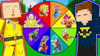 NẾU JAYGRAY MỜI SAITAMA THAM GIA VÒNG QUAY 7 VIÊN NGỌC RỒNG TRONG MINECRAFT*TROLL ONE PUNCH MAN 😆👊🤣