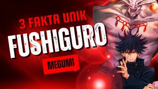 3 Fakta Unik Fushiguro Megumi || JUJUTSU KAISEN
