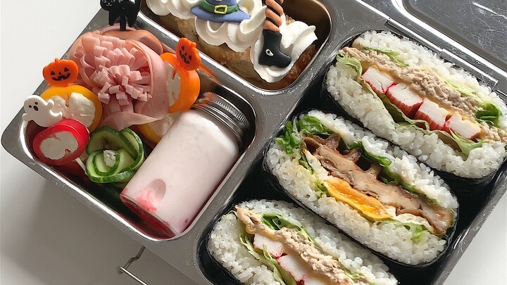 Wanita Tiongkok membuat bekal untuk putrinya di Amerika Utara 🍱 - hari ke-45