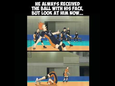 Haikyuu Hinata Shoyo Improvement