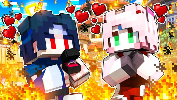 Who's Your Family? O BEBE SASUKE PEDIU A BEBE SAKURA EM NAMORO no Minecraft!