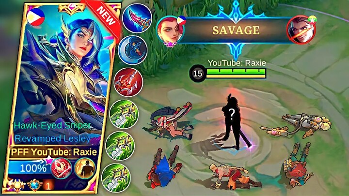 SAVAGE!! LESLEY NEW 2022 ANNUAL STARLIGHT SKIN "HAWK-EYED SNIPER" IS HERE! MOBILE LEGENDS: BANG BANG