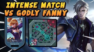Intense Match Vs A Godly Fanny | Mobile Legends