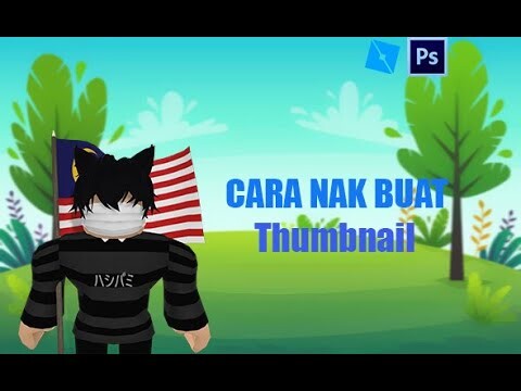 cara nk buat thumbnail roblox basic pc (Roblox Malaysia)