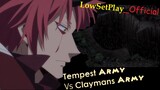 Claymans army vs Tempest and beast army | Tensei Shitara Slime