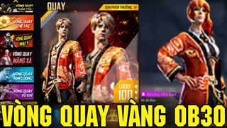 Free Fire - Vòng Quay Vàng Mới Trong OB30 - Hé Lộ 2 Skin Súng Nâng Cấp Mới Cực Đẹp Trong OB30 FF