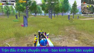 Trận đấu ít duy chuyển nhất #4