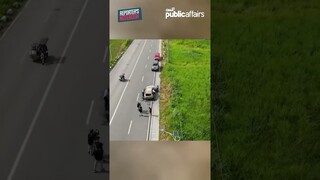 Nag-aapoy na SUV, sasakyan nga ba nina Geneva Lopez at kanyang nobyo? #shorts | Reporter’s Notebook