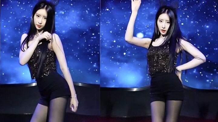 Versi sutra hitam berkaki panjang [catwalk ringan dan imut] Tugas kucing liar kecil adalah mencuri h