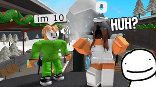 Roblox Voice Chat With A FUNNY DREAM STAN (MM2)