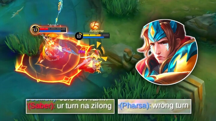 How To Counter Zilong Using Pharsa 💀