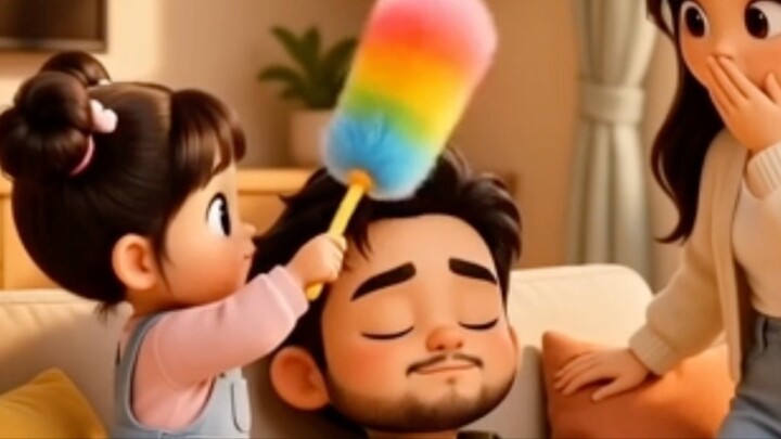 Mimi's Hilarious Dusting Adventure! 😂