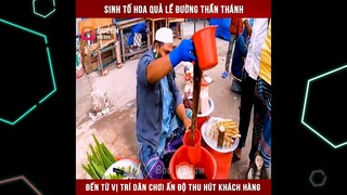 Review ẩm thực đường phố Ấn Độ , Sinh tố nha đam với 12 loại gia vị bạn đã thử chưa // Review phim