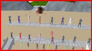 Rangers VS Sheckers || SAKURA School Simulator