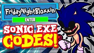 FRIDAY NIGHT BLOXXIN CODES *SONIC EXE* UPDATE ALL NEW CODES! Roblox Friday Night Bloxxin