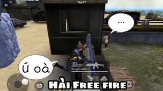 Hài Free Fire - Những Pha Bắn Tấu Hài :D - Bắn Mãi Không Thấy Lên Tay - Mỗi Móc Lốp Là Lên Tay ???