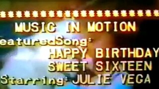 SWEET 16  FOR Julie Vega