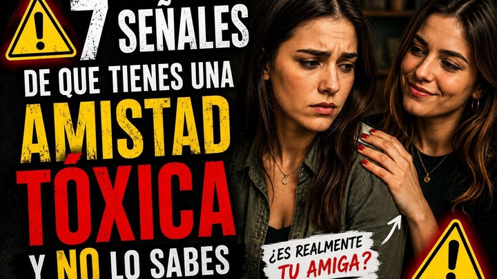 🚨 7 Señales de que Tienes una Amistad Tóxica y NO lo Sabes 🚨