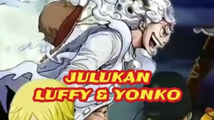 JULUKAN LUFFY & YONKO. #onepiece