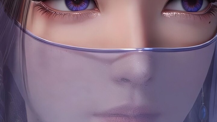 [A Mortal's Journey to Immortality] White-clothed Purple Spirit Live Wallpaper