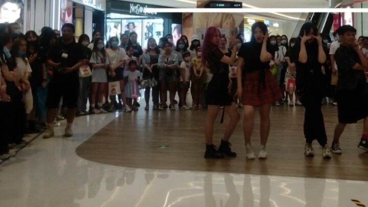 "F(x)-fx medley" Pertunjukan jalan bernyanyi bersama di Fuzhou, sub-tim gx!/lima anggota 4walls/fx s