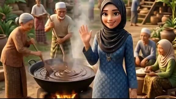 Belajar membuat dodol