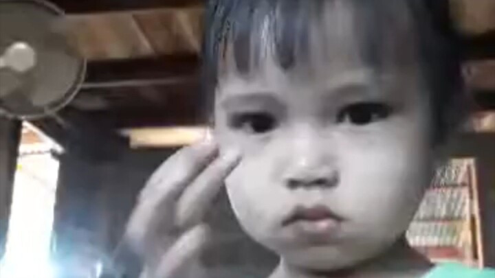 น้องใบเฟิร์นแต่งหน้า