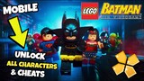 Lego Batman The Videogame For Android Mobile | Ppsspp Emulator | 100% Complete with Cheats | Tagalog