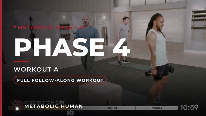 15-MIN Fat Burn Workout for Men 男士全身燃脂跟练 | Metabolic Male 1.0 - Phase 4 Workout A