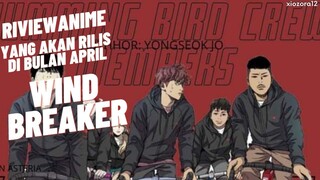 riview anime yang akan rilis di bulan april 2024?