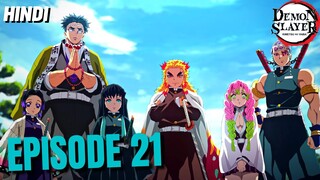 Demon Slayer Episode 21 Explained in Hindi | Demon Slayer Season 1 ep21